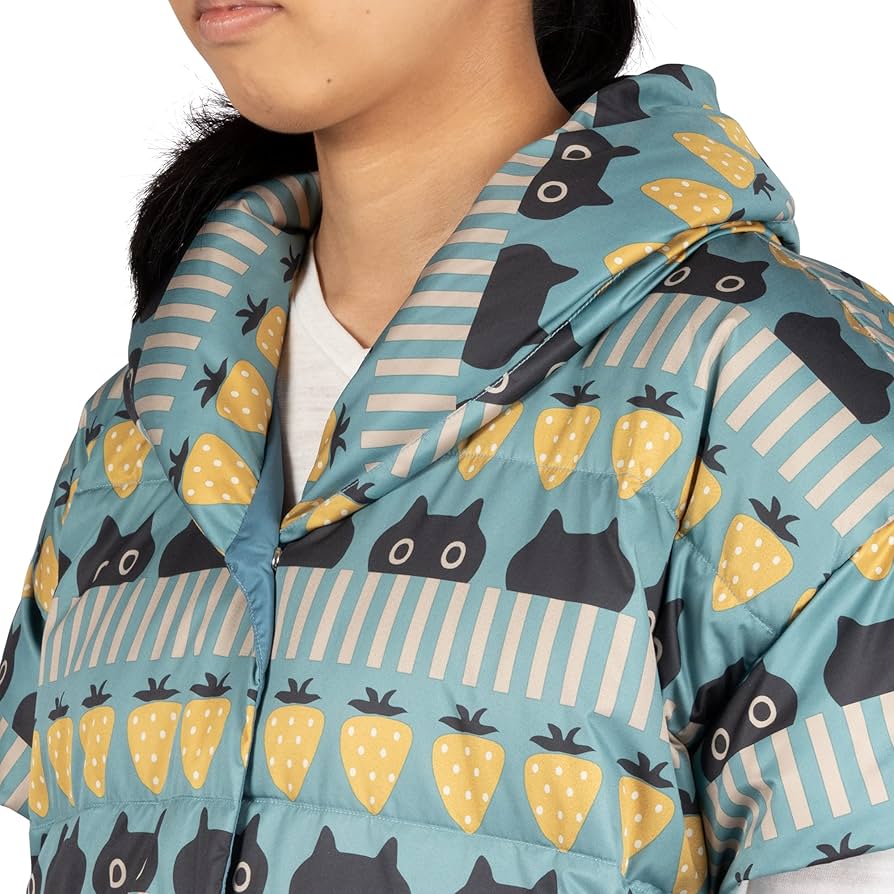 いちご〜 西川 ダウンベスト マタノアツコ 未使用 いちご〜 西川